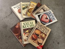 9 Betty Bossi Kochbücher, gut erhalten