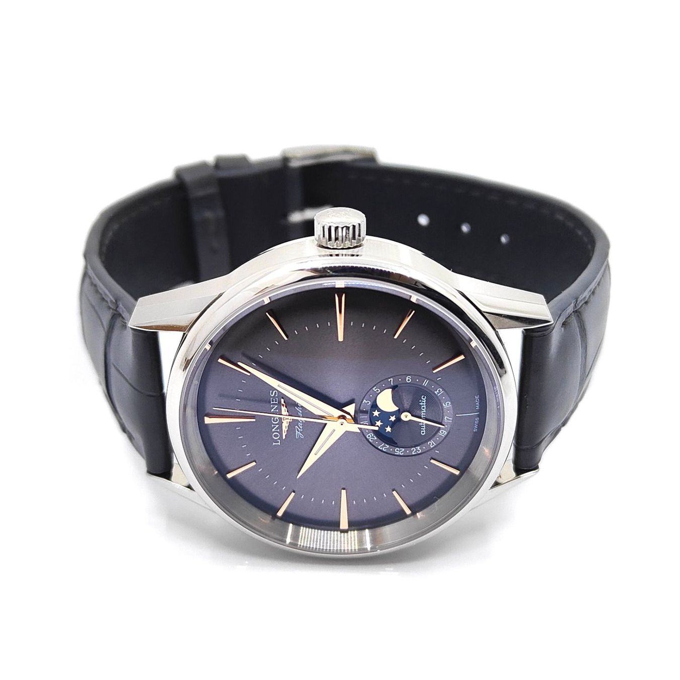 Longines Orologi: Longines Flagship Heritage Moonphase (Full Set 03.2025) – Nuovo (secondo la descrizione) da Montreux venduto da CashPay_Montreux 3