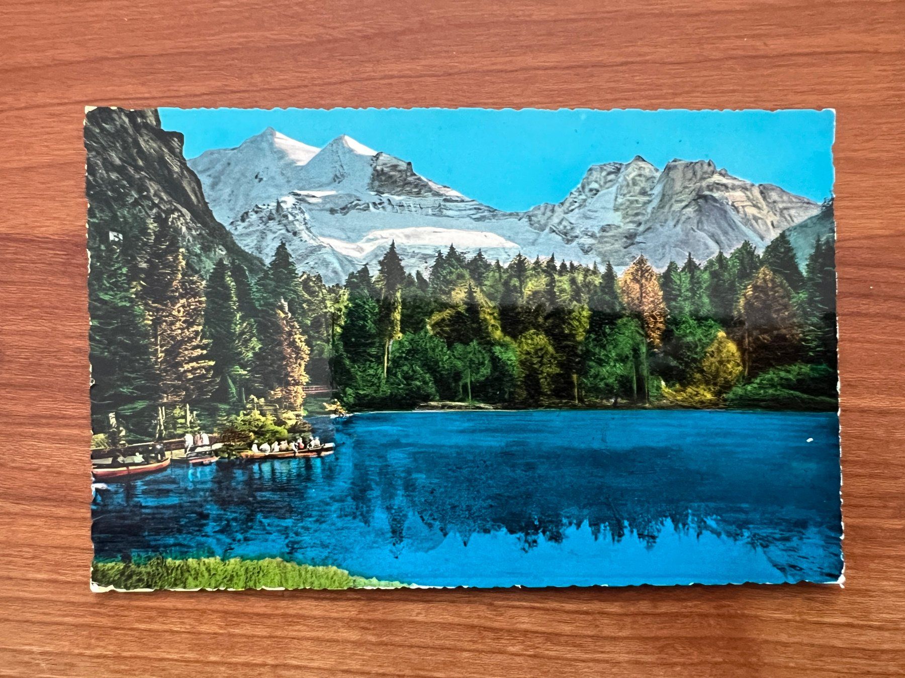 Cartoline postali: AK  Blausee  ca. 1940   (G1548) – Usato da Hinwil venduto da Sidi4