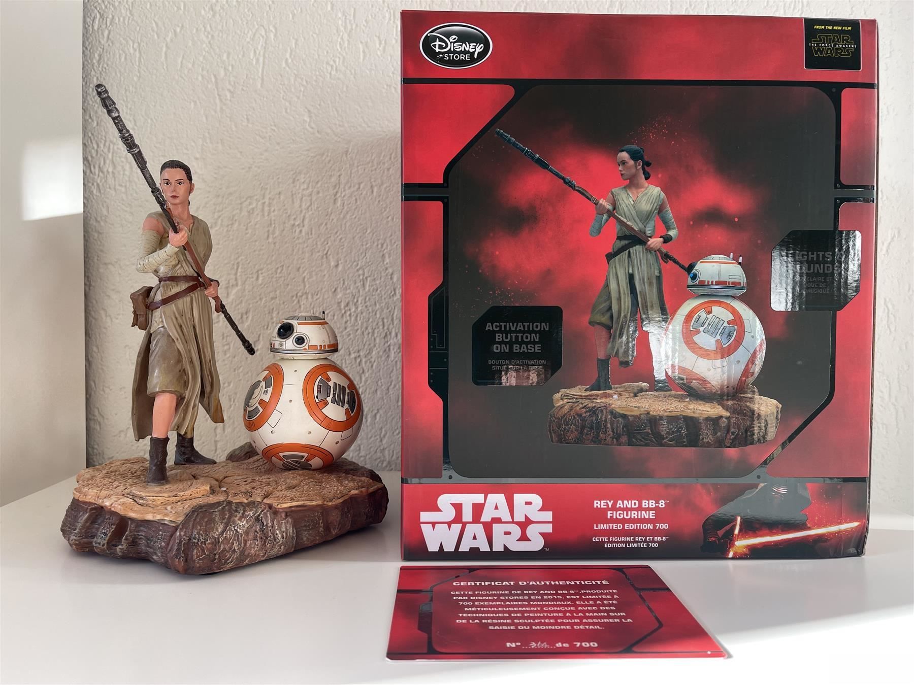 Disney Statuette: ✨Disney Store Rey & BB-8 Statue Star Wars – Nuovo (secondo la descrizione) da Wahlen b. Laufen venduto da Ma-Works