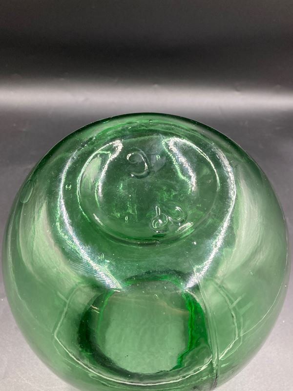 Vasi & Recipienti: Runde Glas-Vase | Grün | Höhe: ca. 30 cm – Usato da Wittenbach venduto da Restwert_St-Gallen 2