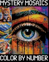 Malbuch-Mystery Mosaik-Tiere-Landschaft-kreative Kunst-Ruhe