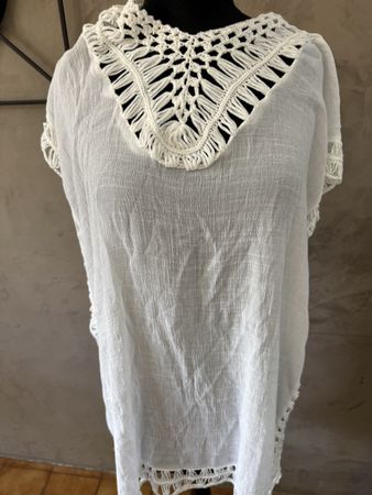 Shein Curve, Tunique blanche Marina 