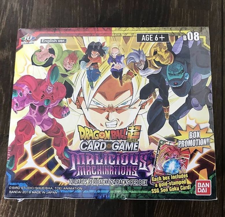 TCG Dragon Ball Malicious Machinations Booster Box B08 (Neu und  originalverpackt) in Balgach fr CHF 160  mit Lieferung auf Ricardo kaufen