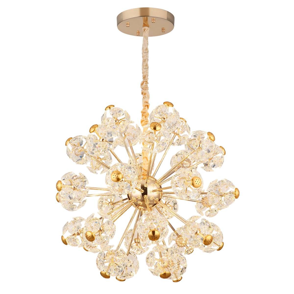Lampadari & plafoniere: LED Pendelleuchte, Gold, 80 cm Ø – Nuovo (secondo la descrizione) da Kreuzlingen venduto da Smart-Light