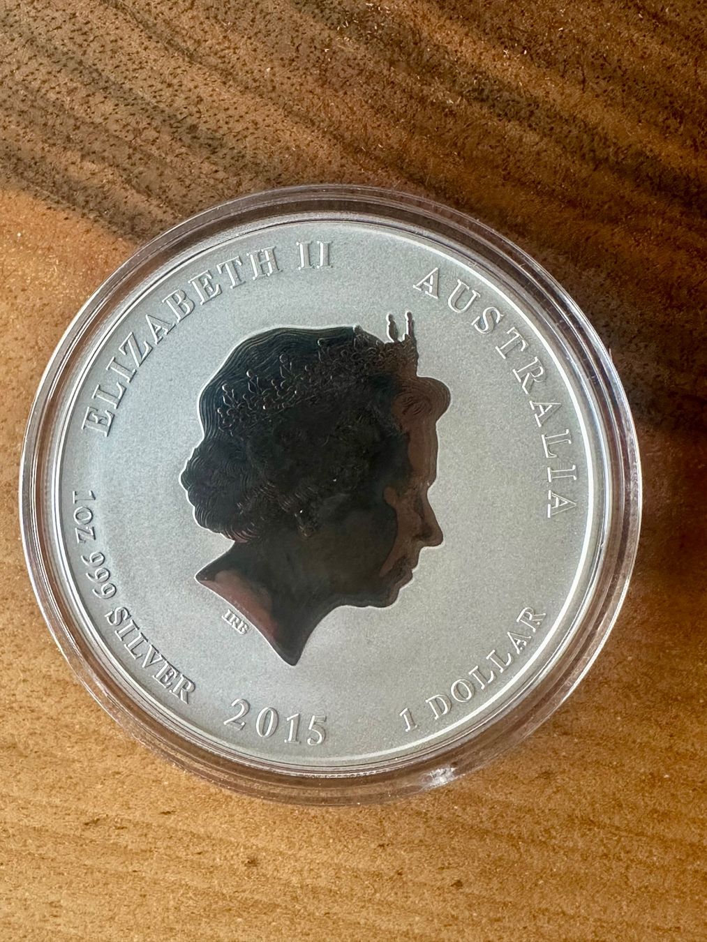Alle Münzen: 1 Oz Lunar 2 Ziege 2015 Color – Neu und originalverpackt aus Stäfa von Mpower0 1