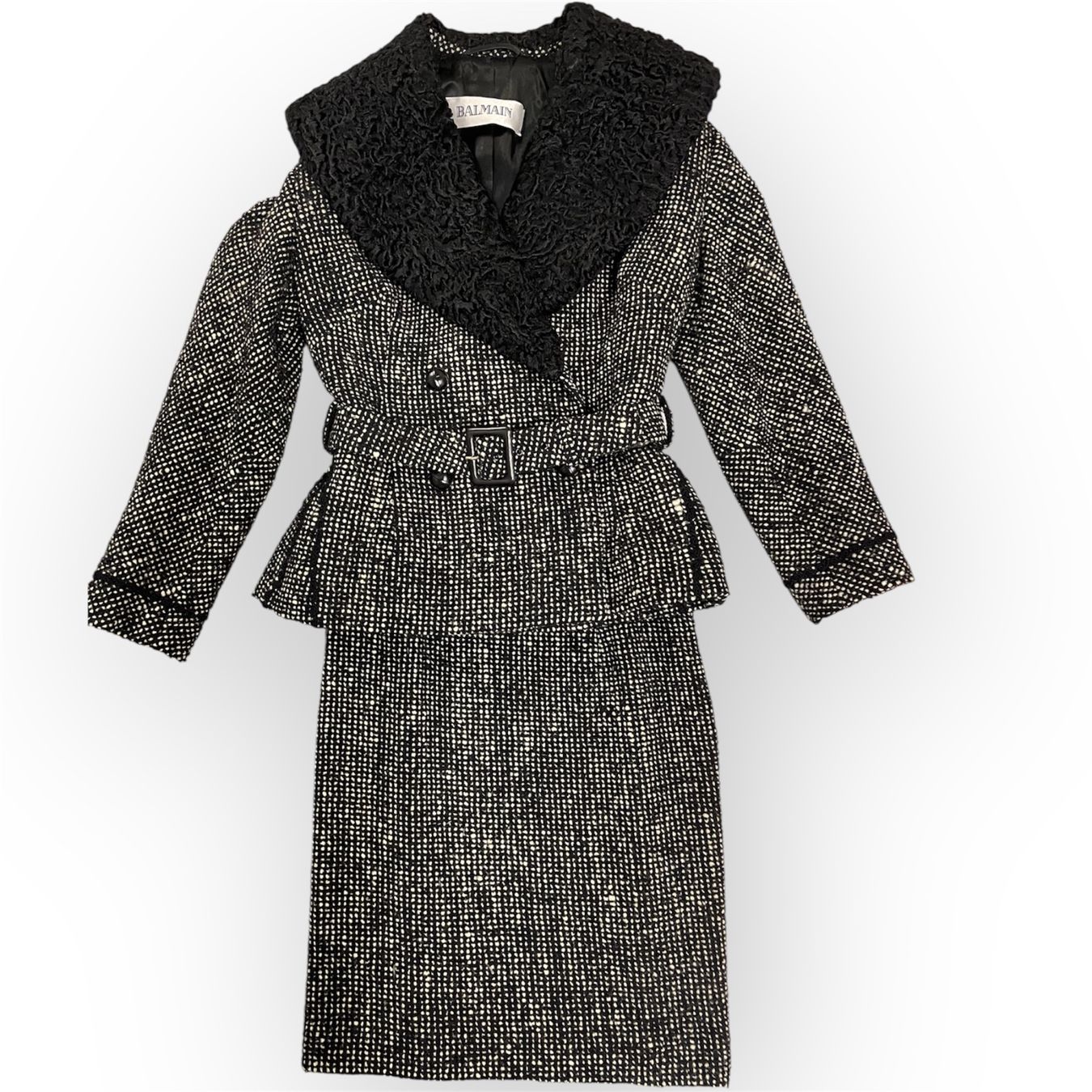 Costumi: PIERRE BALMAIN Damen Designer Zweiteiler Gr. 36 – Usato da Urdorf venduto da Anassor