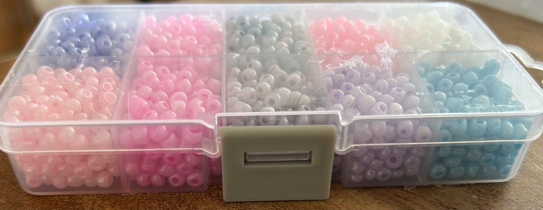 Kit bricolage: Bastelset Rocailles Perlen in Organizer Box NEU – Nuovo e nell'imballaggio originale da Geneve venduto da vane267 1