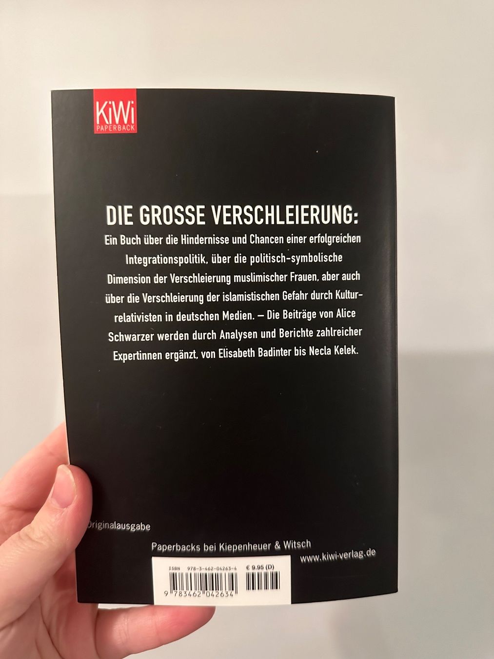 Libri: Buch " die grosse Verschleierung" alice Schwarzer – Usato da Winkel venduto da zucchetti 1