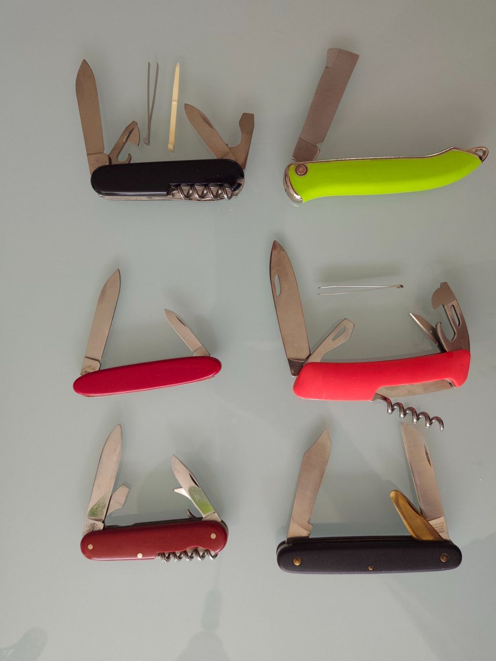 Coltelli tascabile: 6x Schweizer Taschenmesser Set, Neu und – Nuovo (secondo la descrizione) da Thun venduto da Dl3604 1
