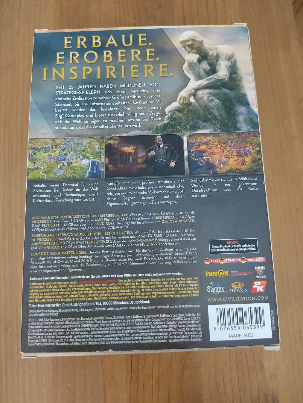 Spiele: PC Spiel Civilization VI – Gebraucht aus Oberwil BL von Millennial_Geek 1
