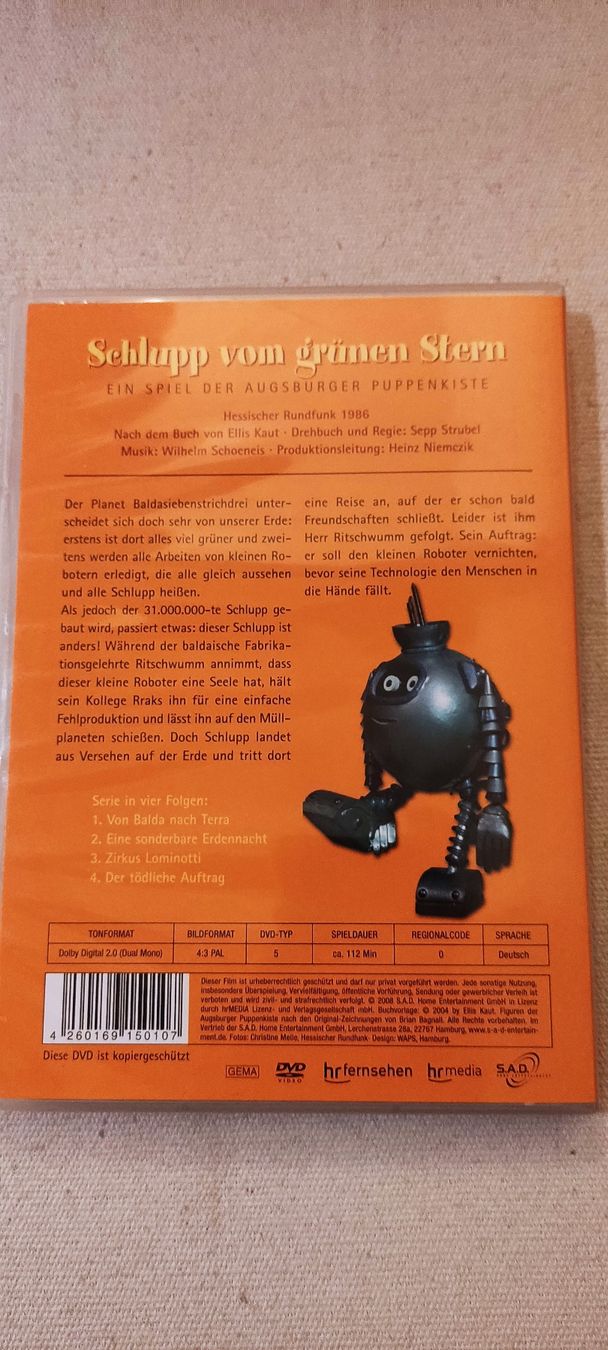 Tutti i DVDs: DVD "Schlupp vom grünen Stern" – Usato da Zürich venduto da imago6912 1