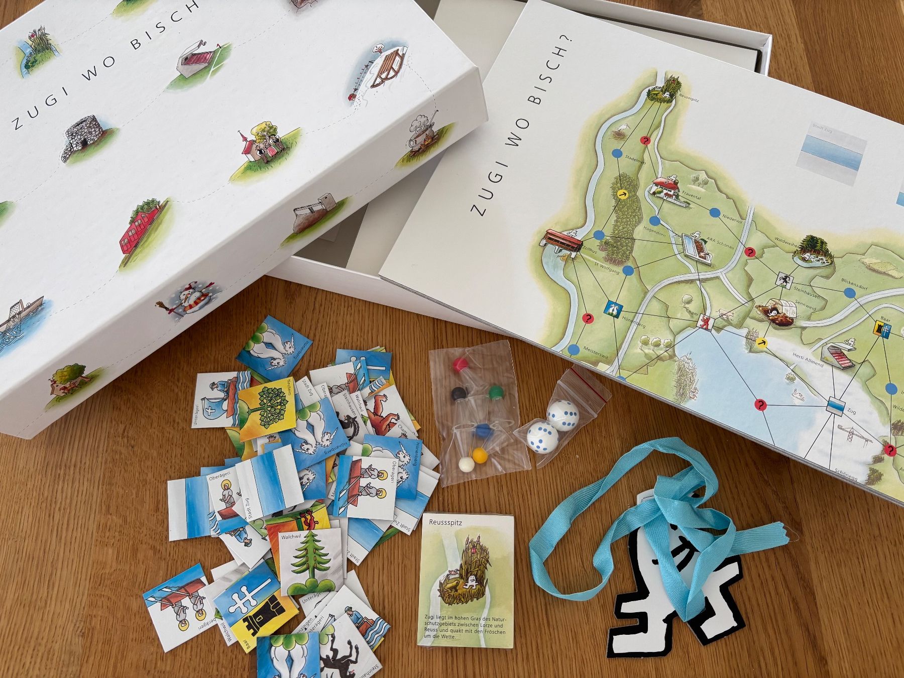 Giochi: Spiel Zugi wo bisch? – Nuovo (secondo la descrizione) da Sins venduto da sinserin 1
