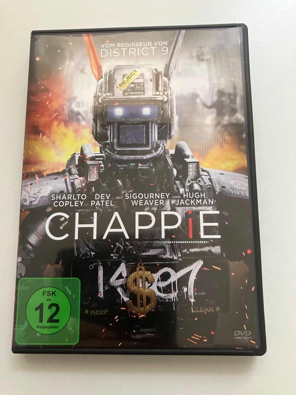 Tutti i DVDs: Chappie (DVD) Hugh Jackman, Dev Patel – Usato da Arbon venduto da HelFer01