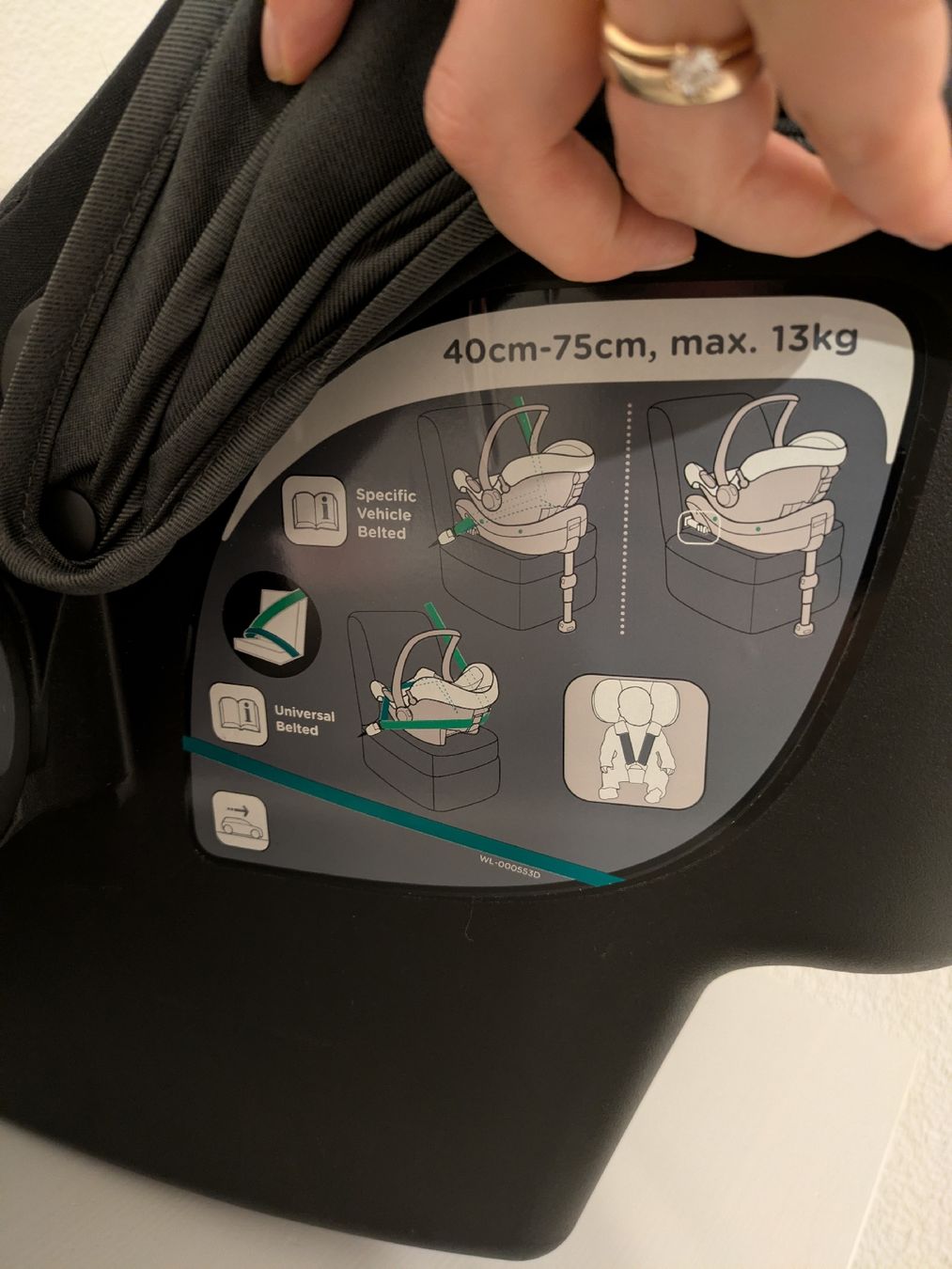 Joie Seggiolini per auto: Joie Babyschale Autositz, Top Zustand! – Usato da Sirnach venduto da ratano 4