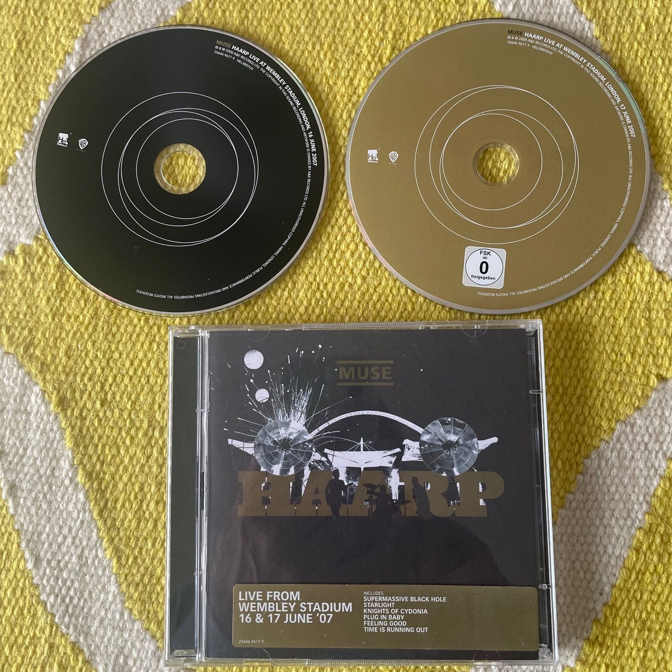 CD: MUSE-CD+DVD HAARP LIVE WEMBLEY STADIUM 2007 – Usato da Rorschacherberg venduto da CD-Roli