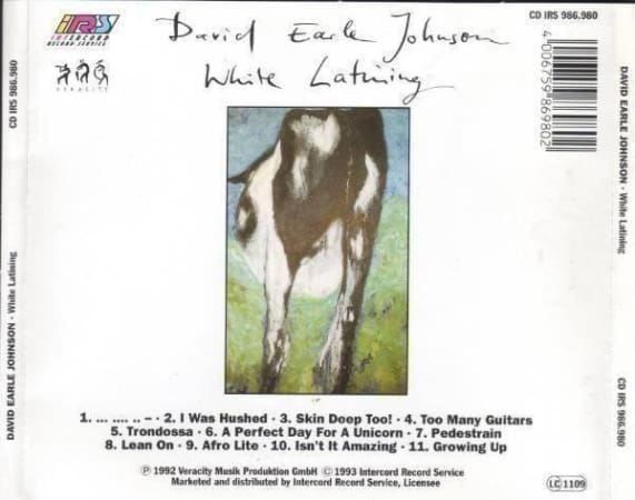 CD: David Earle Johnson - White Latining 1992 – Usato da Horn venduto da Wings0 1