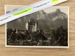Schloss Thun Stockhorn alt AK