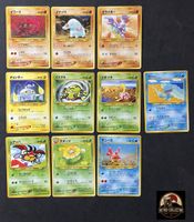 Pokémon Cards Japanese Neo Series Vintage Lot 12 Cards Karte