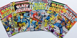 BLACK GOLIATH #1-5 🔑 KEY COMPLETE SPINOFF SERIE MARVEL 1976