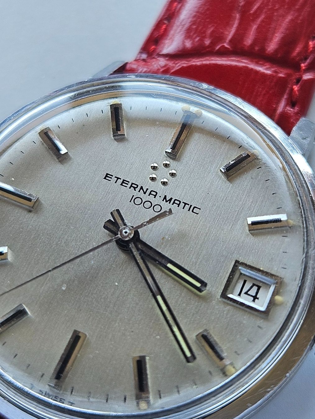 Eterna Orologi: 261 Eterna Matic 1000 Date 1966 Kal. 1489K – Usato da Berikon venduto da mmm21 4