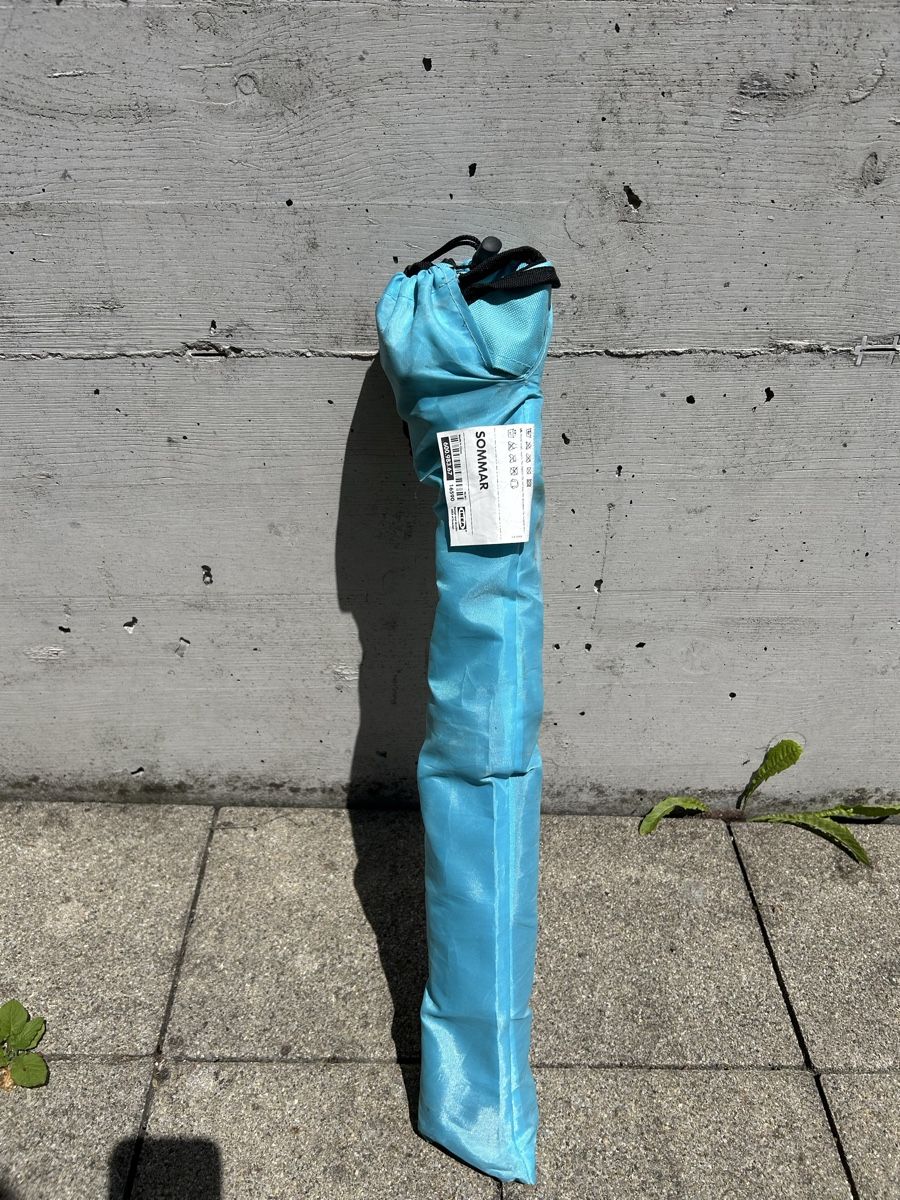 Ikea Hocker: Camping Hocker IKEA SOMMAR hellblau faltbar – Gebraucht aus St. Gallen von Falcone 1