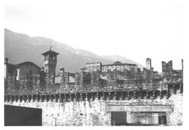Bellinzona TI Vera foto 12,5 x 9 cm veduta parziale