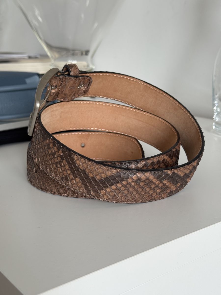 Cinture: Leather belt – Nuovo (secondo la descrizione) da Paradiso venduto da viorea 1