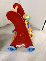 Holz Lauflernwagen mit Spielcenter gebrauchter Zustand