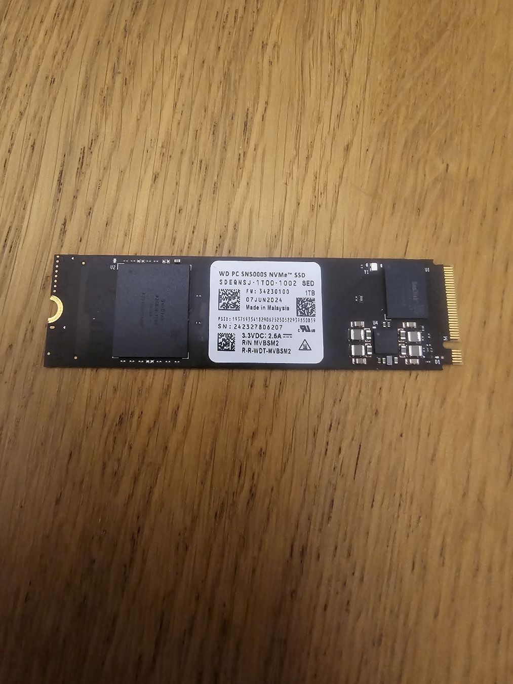 Western Digital Dischi rigidi: WD 1TB SSD - 6000MB/s – Usato da Dottikon venduto da b-brain 1
