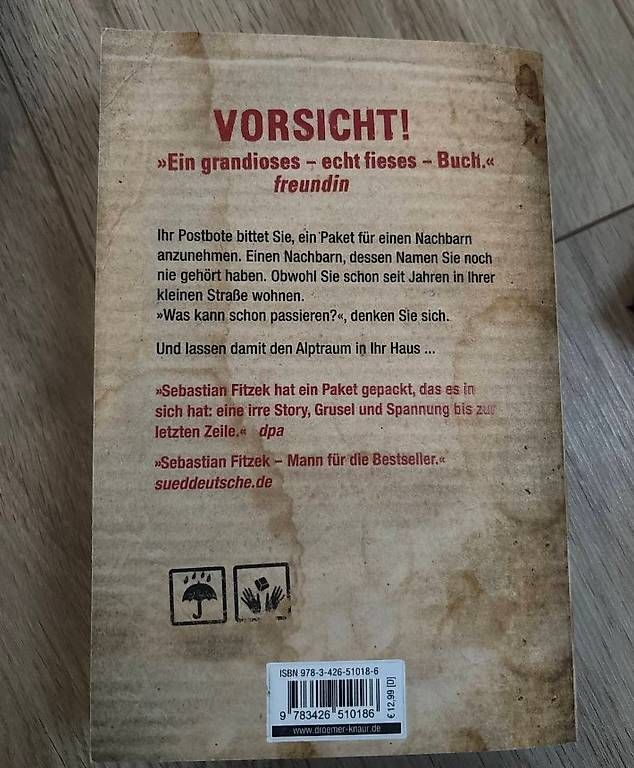 Libri: Das Paket, Buch – Usato da Näfels venduto da hano.degi 1