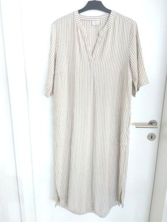 KAFFE Sommerkleid / Tunika, Gr 38, Viskose/Leinen