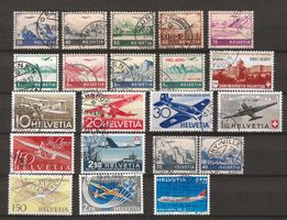 Flugpost Ausgaben Nr. F27 - F47 : KP 310.--