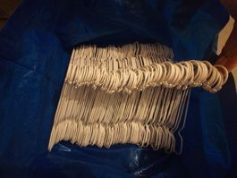 40x Ikea Metallkleiderbügel Stajlig