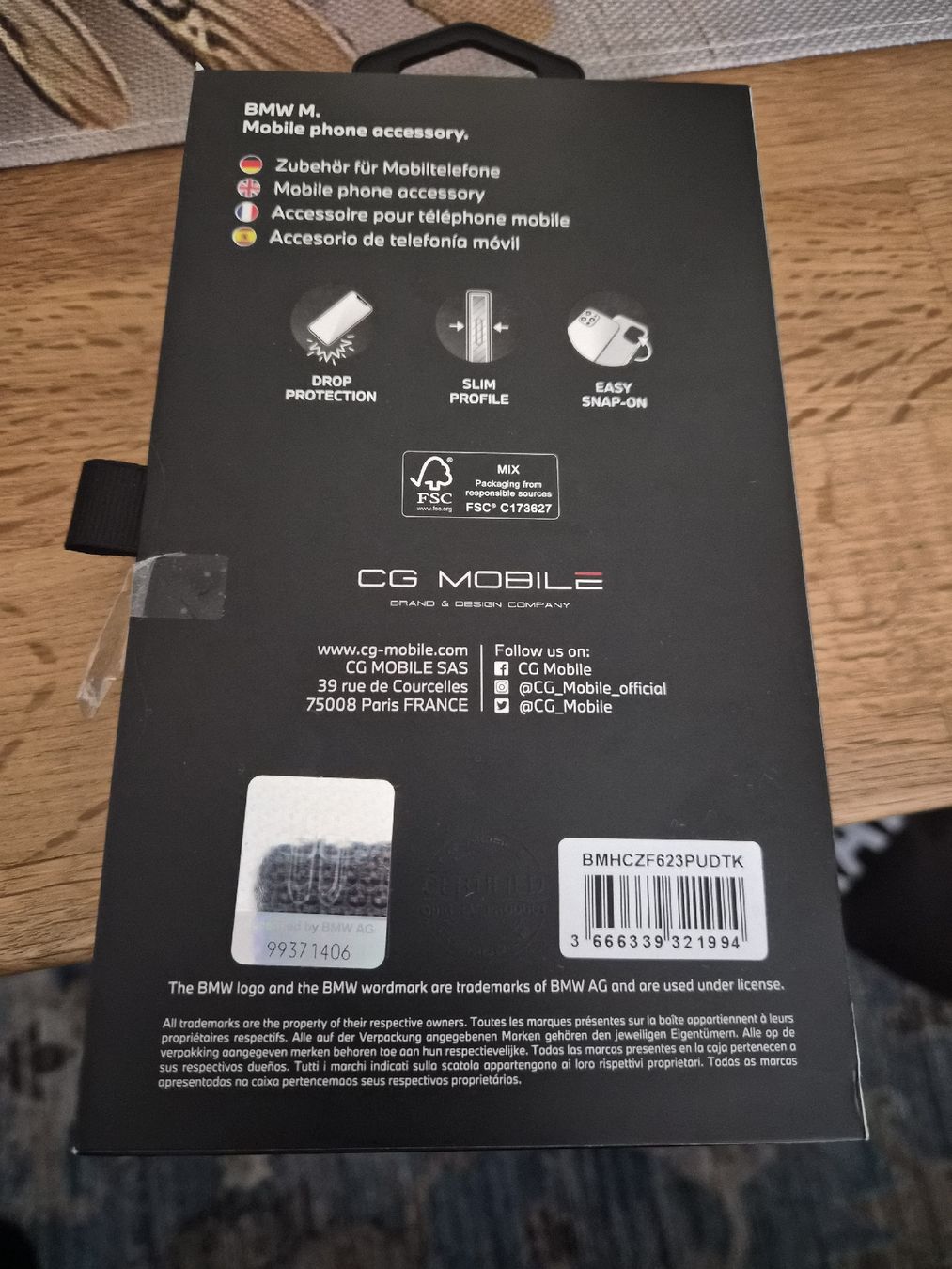 BMW Cover & Protezioni schermo: Samsung Z Flip 6 Couver Bmw M – Nuovo e nell'imballaggio originale da Neuendorf venduto da Sommer.2021 2
