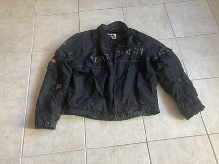 Motorradjacke Vanucci schwarz Grösse XL gebraucht