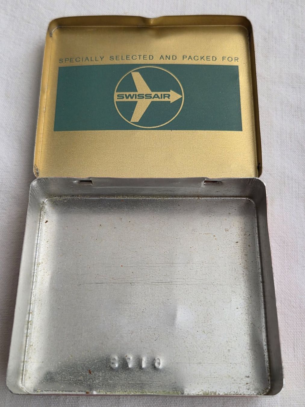 Barattoli: Swissair Benson & Hedges Vintage Zigarettendose – Usato da Bettingen venduto da Wedgetail-Eagle2 2