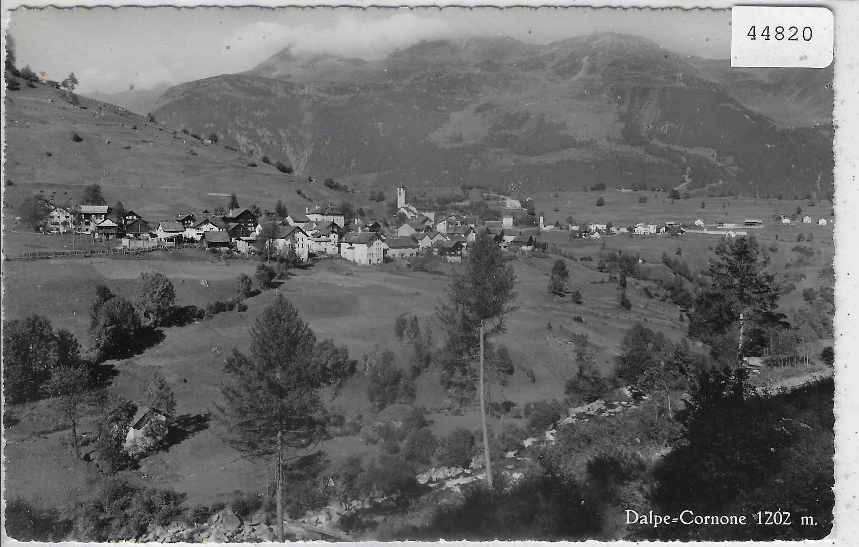 Cartoline postali: Dalpe-Cornone - Vue generale – Usato da Ettingen venduto da Kartenplanet