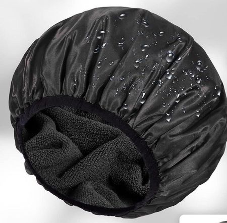 Tiefenpflege-Haube / Conditioning Cap – schwarz