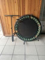 Fitness Trampolin Crivit mit Haltegriff