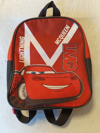 Kinder Cars Rucksack, Lightning McQueen, Rot 20x10x23 cm