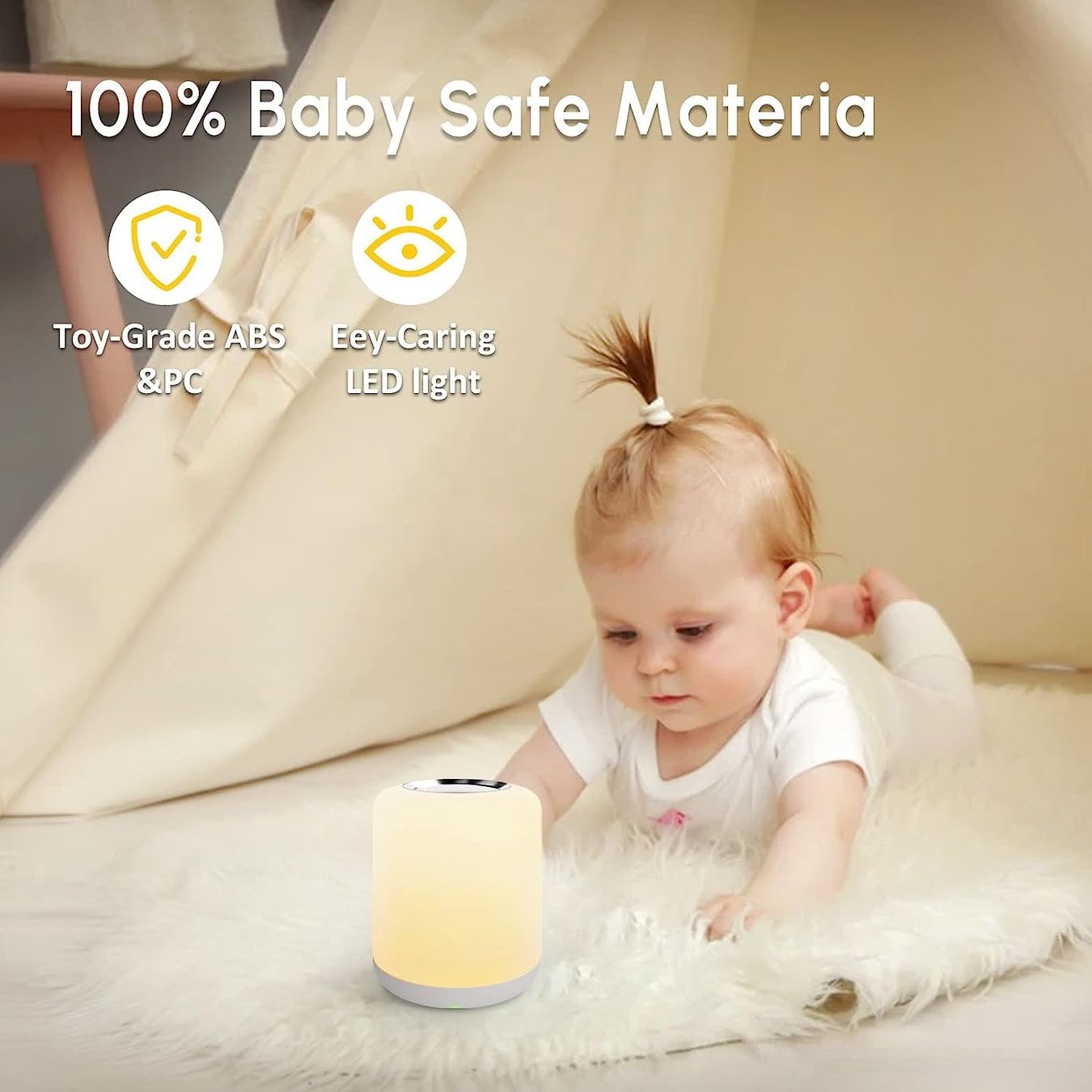 Lampade: Nachttischlampe Touch Dimmbar – Nuovo e nell'imballaggio originale da Nuglar venduto da SaleRitter 4