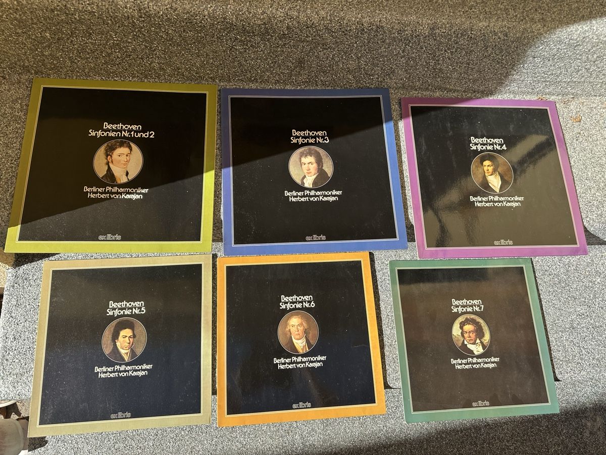 Dischi in vinile: Sammlung Beethoven Sifronie 1-7 – Usato da Oberentfelden venduto da vilibrand
