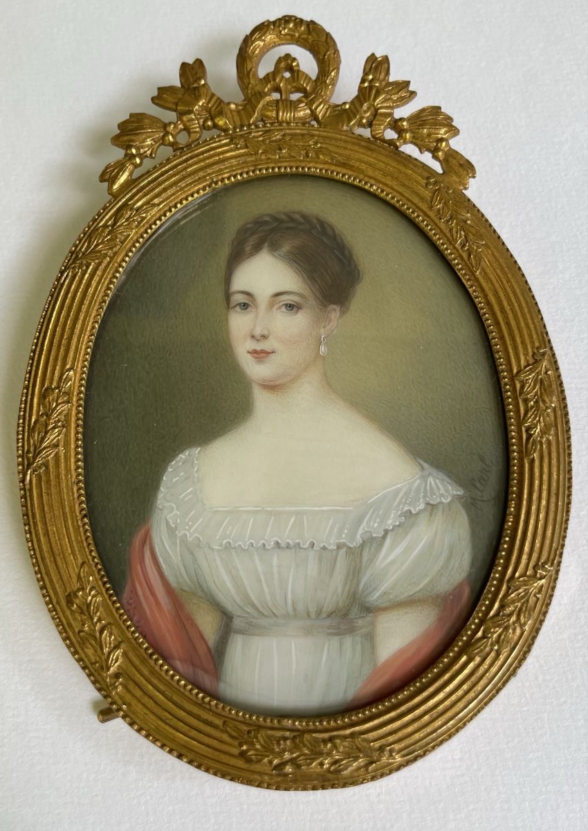 Tableaux: Portrait Miniatur – D'occasion à Zürich par Bettina007