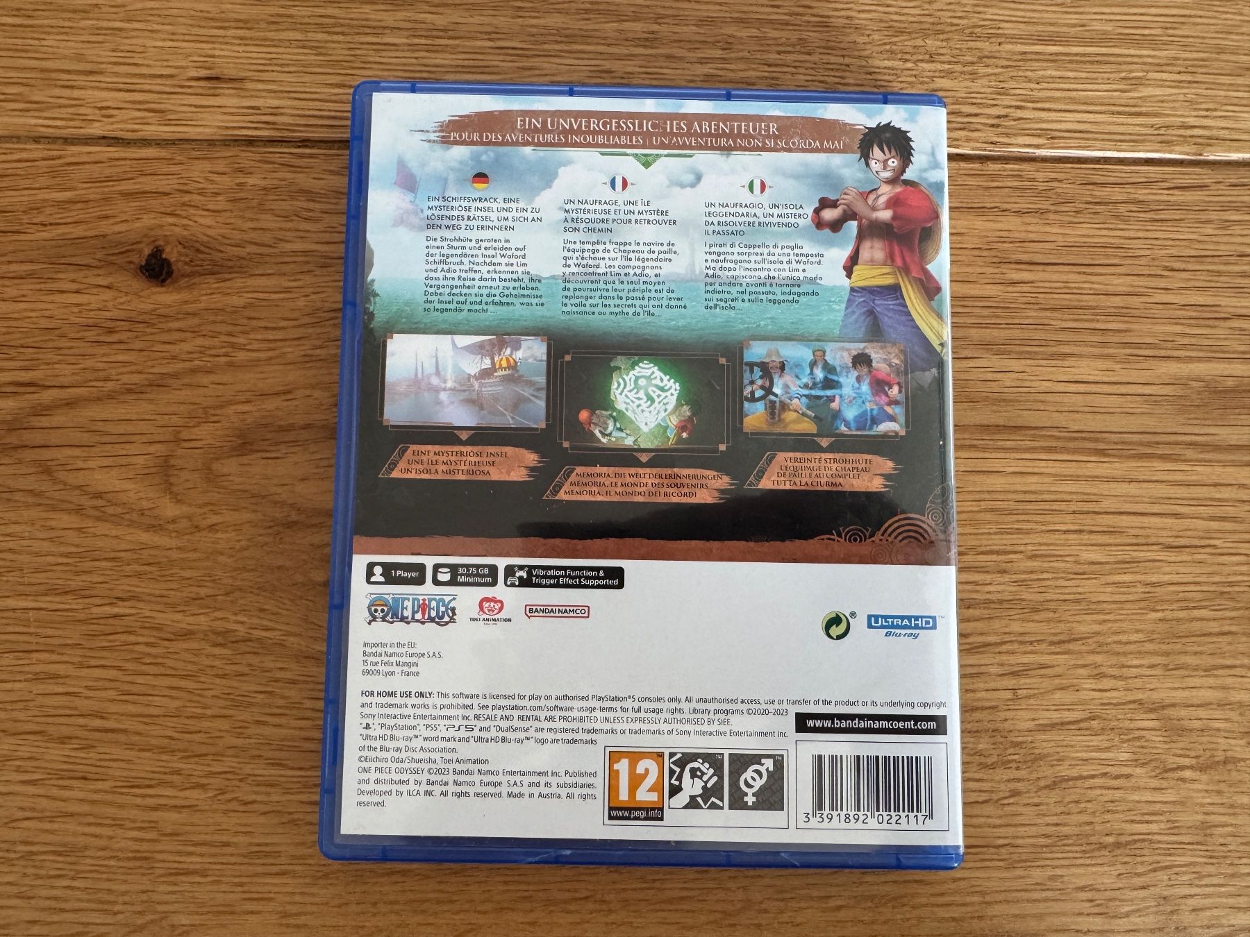 Jeux: One Piece Odyssey PS5 – D'occasion à Aadorf par siggiesmallzz 1
