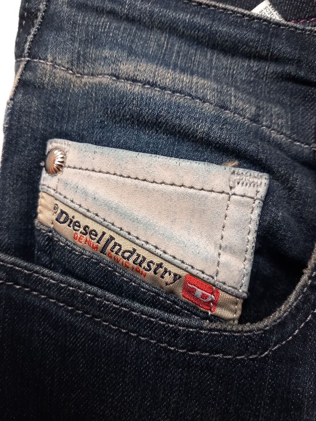 Diesel Jeans: Diesel Stretch Jeans W24/L32 blau – Gebraucht aus Gwatt (Thun) von umwelt-brocki 2