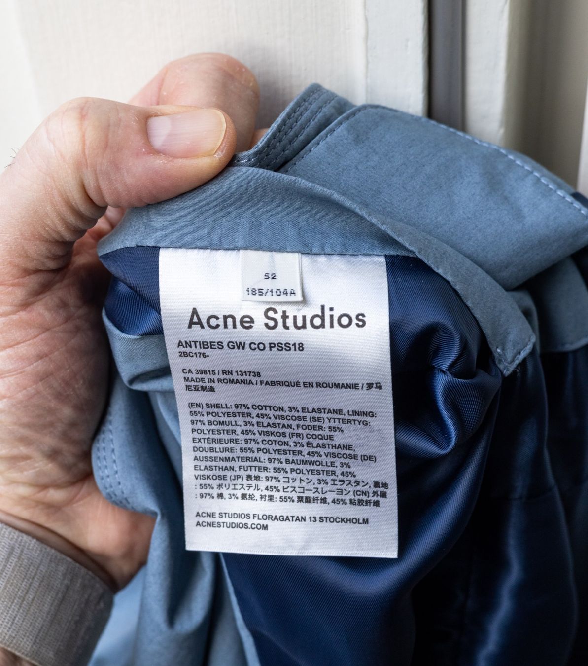 Giacche: Herren Veston von Acne Studios – Usato da Basel venduto da lmueller 4