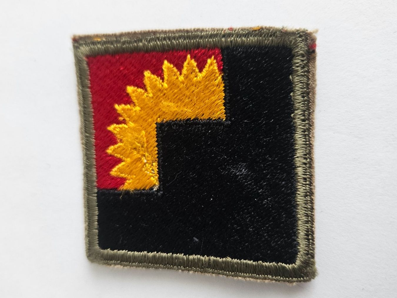Placchette & Badge: WW2 US Patch 41. Infanterie-Division "Sunset Division" – Usato da Zofingen venduto da Phil68