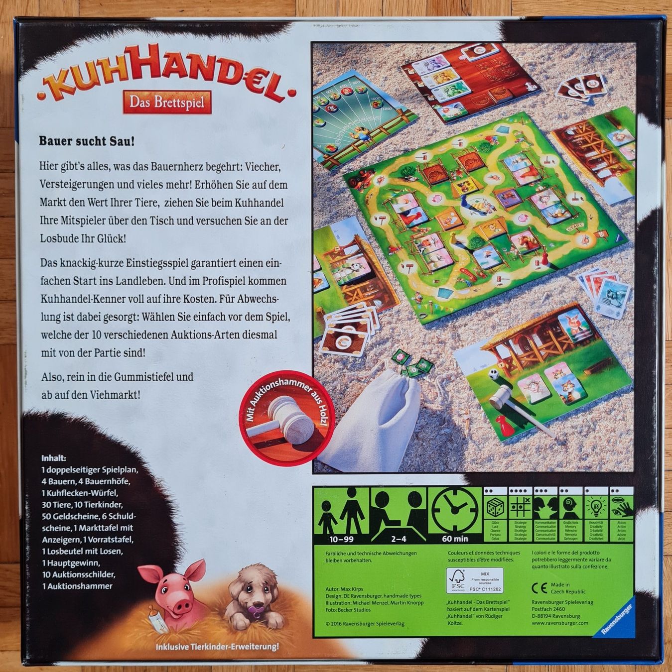 Spiele: Kuhhandel - Das Brettspiel – Gebraucht aus Zürich von  1