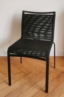 6 Schwarze Designer Stühle - leicht & modern